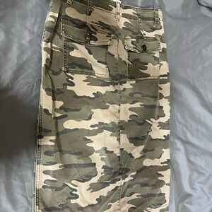 Caslon Olive Green Skirt